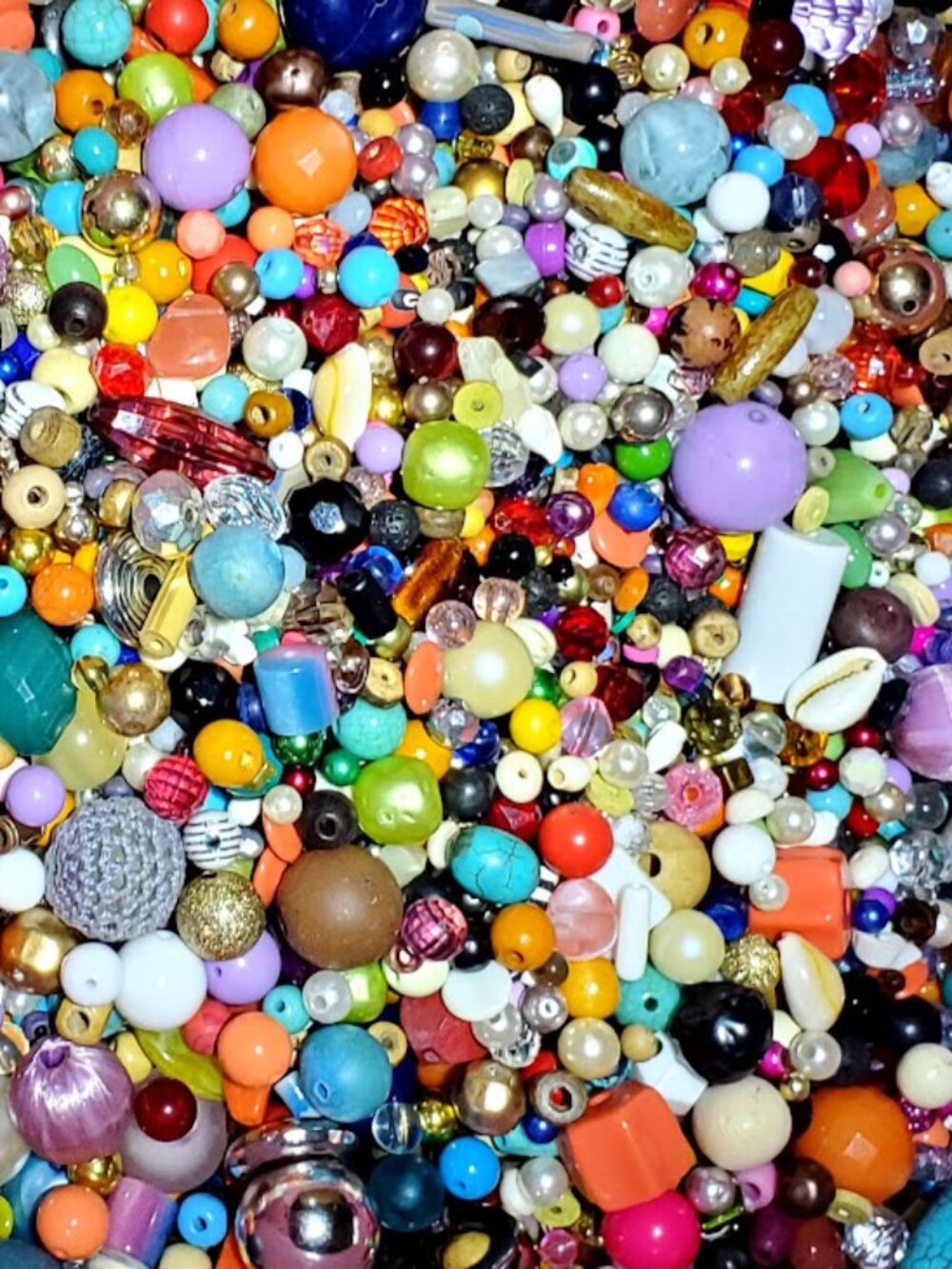 Bead Soup Variety Scoop Mix Sort DIY Craft Sourcing Repurpose Reuse